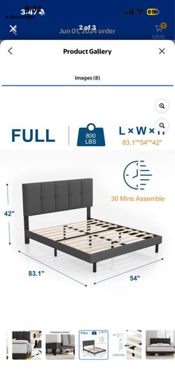 Full Bed Frame