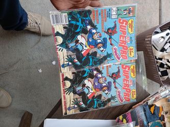 Old pristine comic books