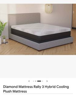 Diamond Mattress Rally 3 Hybrid Cooling Plush Mattress