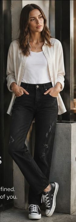 Blue Savvy Women’s Size 15/32 Black Skinny Jeans High Rise Stretch Denim Shreds. The image features a pair of Blue Savvy black distressed skinny jeans