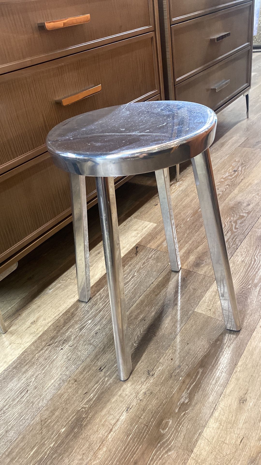 Deja Vu Sliver Low Stool