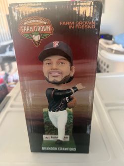 Fresno grizzlies Brandon Crawford bobble head