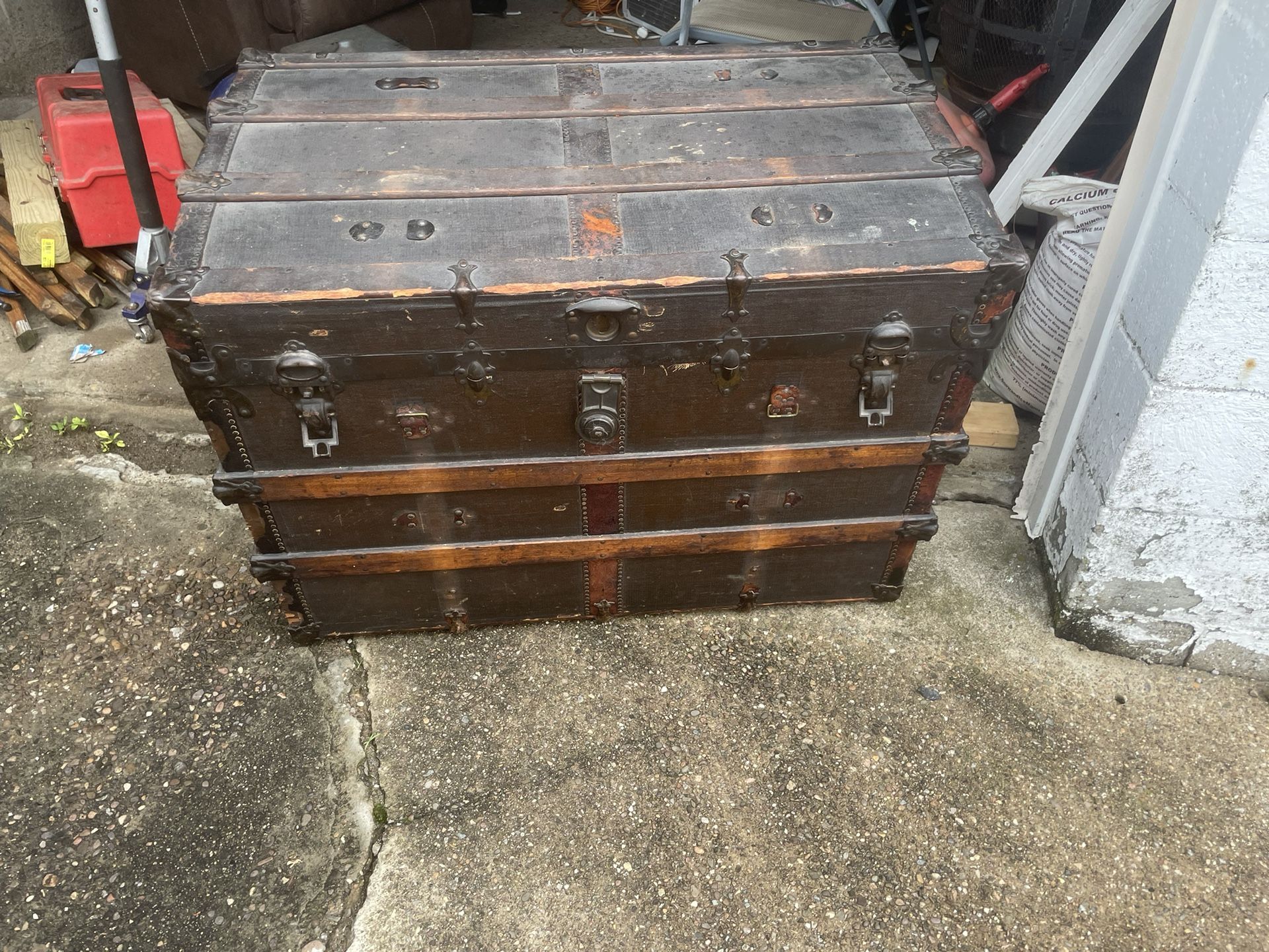 Antique Trunk From The Early 1900s