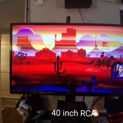 RCA TV-no Remote 