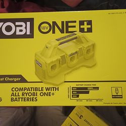 Ryobi 6 Port Fast Battery Charger $45
