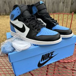 Jordan 1 UNC Toe Sz 8.5m