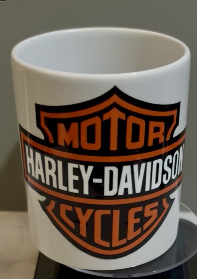 Harley Davidson coffee cup