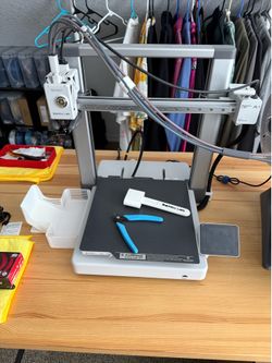 Bambu labs  A1 plastic 3d printer with ams  like  new with extras
