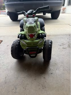 Dinosaur ride on $80, like new