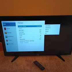 43 inch Toshiba flat screen TV