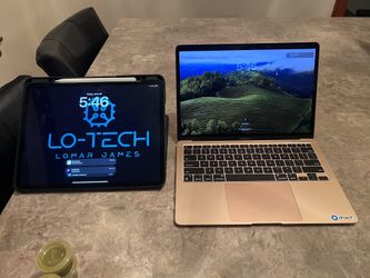 iPad Pro 12.9 (4th Gen) 2020 Model M12 Processor/ Mac Book Air 13”