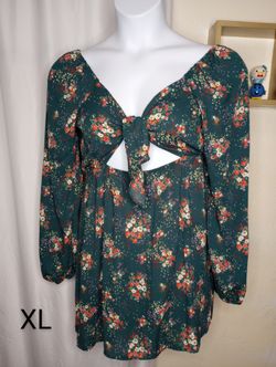 Beautiful Fall Dress Plus Size (XL) $10