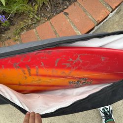 Custom Surfboard And Bag
