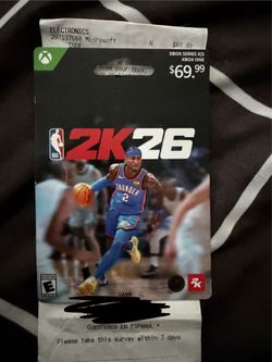 NBA 2K26 for XBOX Series X/S or XBOX One