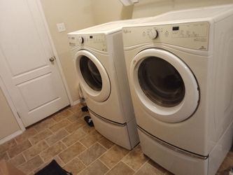Whirlpool Front-Load Washer and Dryer Set