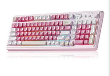 Wireless Pink Keyboard