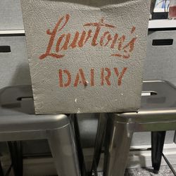 Antique Dairy Box