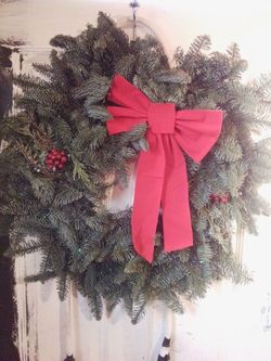 28 Inch Real Evergreen  Wreaths ...$25