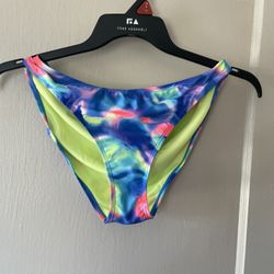 High Hip Mid Waisted Bikini Bottom