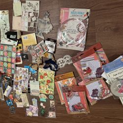 Junk Journal Mixed Media Scrapbook Paper 