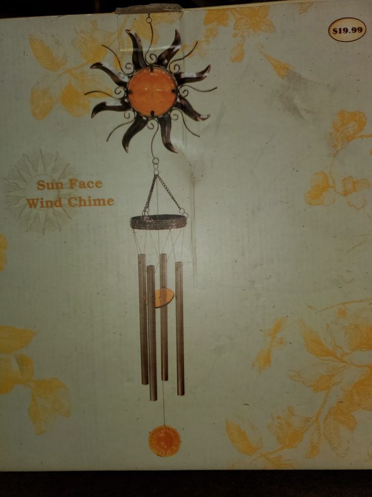 Sun Face Wind Chime