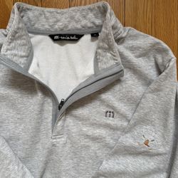 Men’s Travis Mathew Performance Q-Zip - Pinehills Golf Club