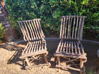Custom willow chairs