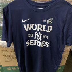Yankees 2024 World Series Nike Dri Fit Large Shirt 