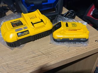 BRANDNEW BATTERY AND CHARGER