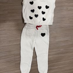 Girls 2-Piece Outfit Size Medium (7/8) $3