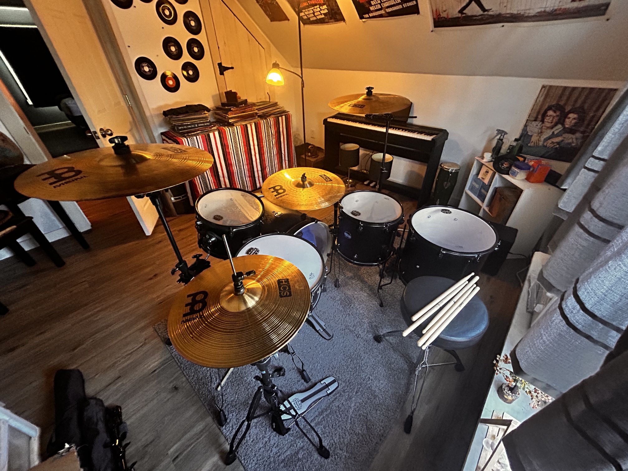 7-piece Drum set