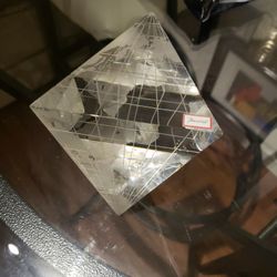 Baccarat Crystal figurine Cosmos Globe Map Signed Authentic $1132 Retail