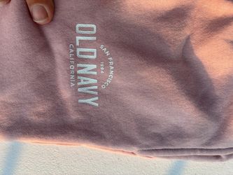 Old Navy pink sweatpants size Small