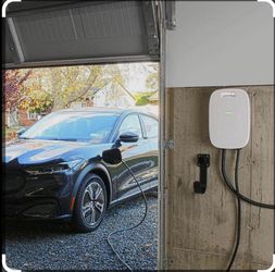 Leviton EVR- Green Electric Vehicle Charging Station