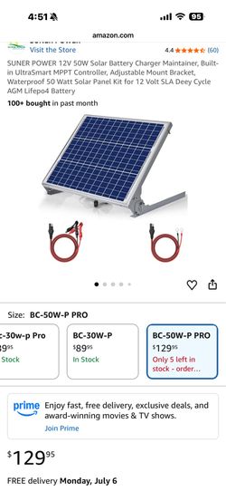 12v 50w SOLOR  PANEL CHARGING STATION