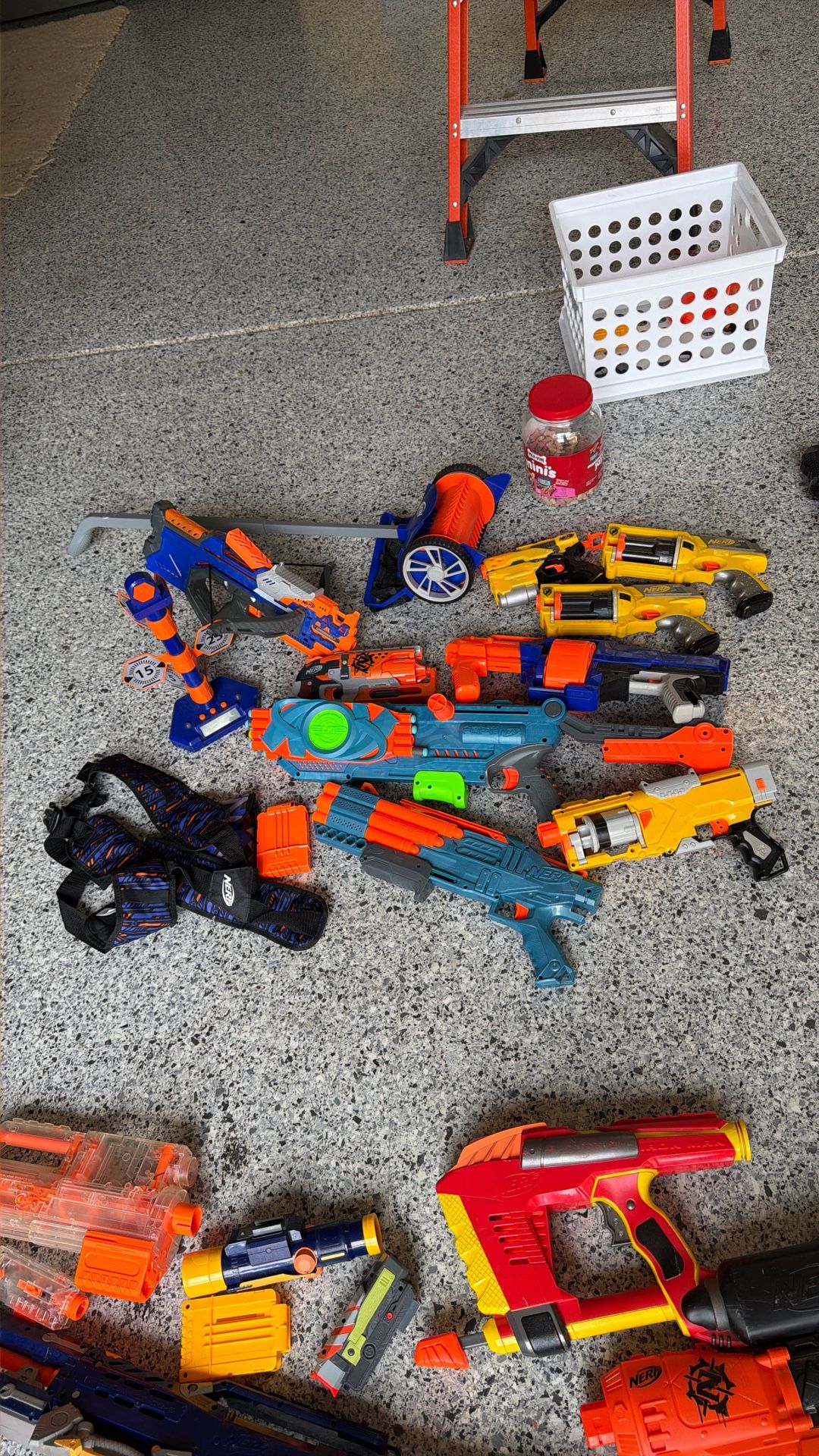 Huge Pile Of Nerf Guns. All Work
