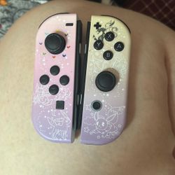 Eevee Pokémon Joycons For Nintendo Switch And Oled