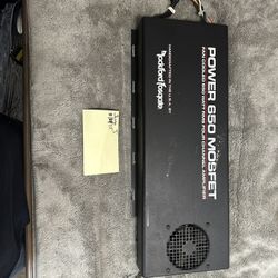 Rockford Fosgate Power 650 Amplifier 