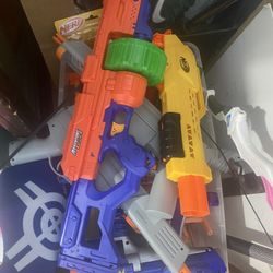 Bin Of Nerf Guns 