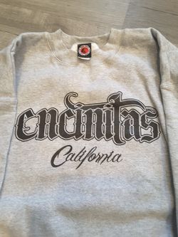 Encinitas California Sweatshirt Gray