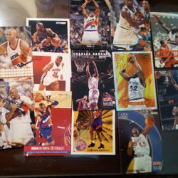 Basketball Cards. Shaq, Barclay, Kobe.