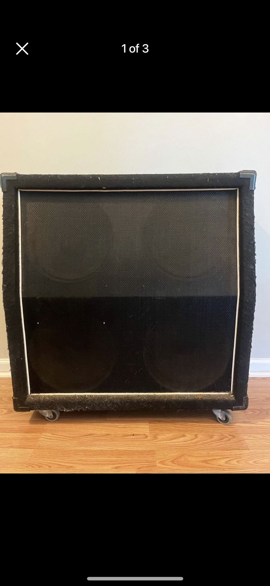Crate  4x12 Guitar Speaker Cabinet 