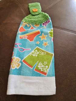 Hanging Dishtowels Summer (2 Available) New
