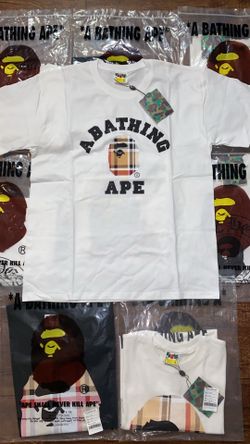 White Bape Tee