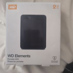 WD Elements 2 TB Hard Drive