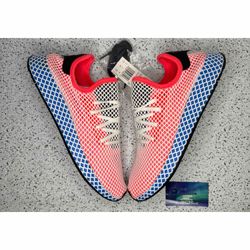 Adidas Deerupt Red And Blue 11.5 Men