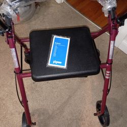 Walker You Can Sit On