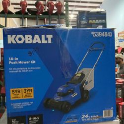Kobalt 16in Push Lawn Mower Kit