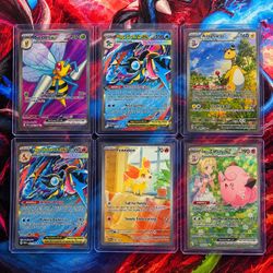 6 Pokémon cards Pack