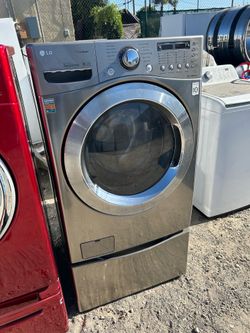 Lg front load washer stainless steel